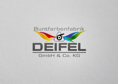Logo Deifel Buntfarbenfabrik