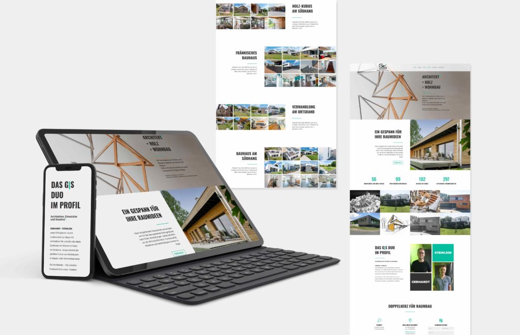GS Architekten Webseite